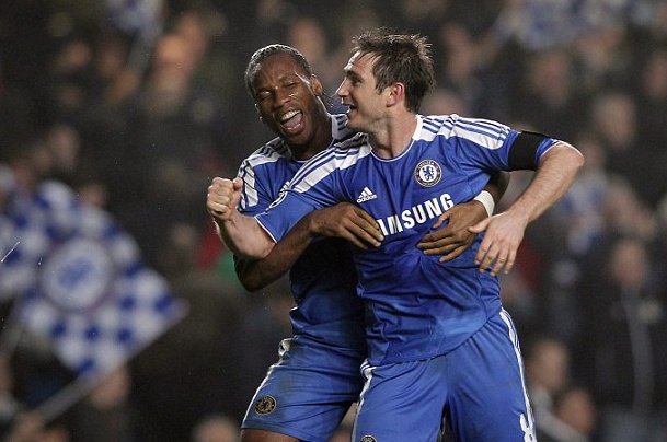 Image result for Frank Lampard and Didier Drogba