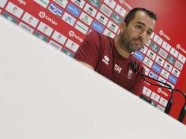 Diego Martínez solo piensa en el Levante. Twitter/GranadaCdeF