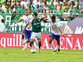 Vargas se viste de héroe para evitar el triunfo de Millonarios. Twitter/AsoDeporCali