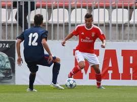 O mais recente talento do Seixal a estrear-se pela equipa principal do Benfica. Twitter
