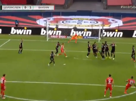 David Alaba opened the scoring. Captura/Vamos