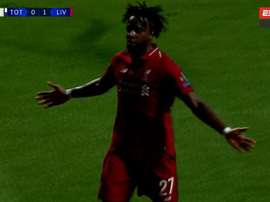 Origi wrapped up the game just minutes from time. Captura/ESPN2
