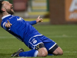 Stephen Dobbie used to play for Bolton Wanderers. Twitter/OfficialQosFC
