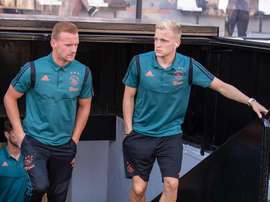 Van de Beek, titulaire contre le PAOK. AFCAjax