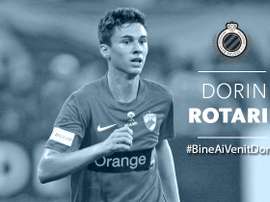 Dorin Rotariu firma hasta 2020 con el Brujas. Club Brugge