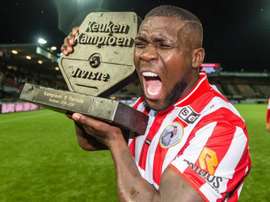 Drenthe ha vuelto a sonreír. Twitter/spartarotterdam