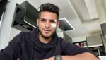 ¡Duele solo de verlo! La foto de Zambrano tras 15 puntos de sutura
