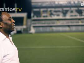 La grande carriera di Pelé. Dugout