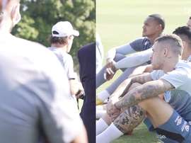 Cuca chegou ao Santos para sua terceira passagem pelo clube. DUGOUT