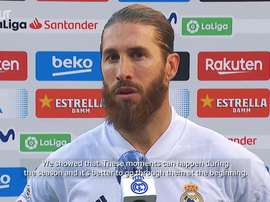 Ramos spoke after the match. DUGOUT