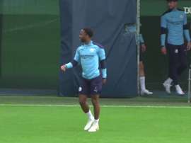 L'allenamento di rifinitura del City in vista della partita contro il Real Madrid