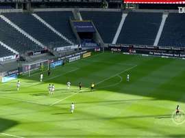 Le match nul entre Monaco et Franfort en amical. dugout