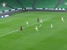 Mikel Oyarzabal put Real Sociedad ahead in the Copa del Rey. DUGOUT