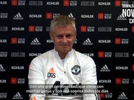 Solskjaer ve a Van de Beek hecho para el United. DUGOUT