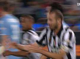 Un golazo de Chiellini en la Coppa. DUGOUT