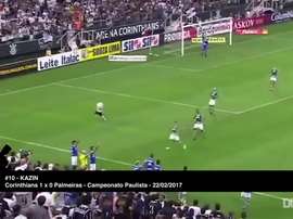 TOP 10 gestes techniques des Corinthiens. dugout