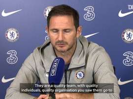 Lampard spoke ahead of the match. DUGOUT
