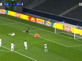 Marcus Thuram got a double for Gladbach v Real Madrid. DUGOUT