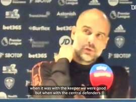 Pep praised Leeds. DUGOUT