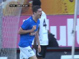 I goal del primo Lewandowski. Dugout