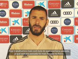 Benzema analisa preparação do Real para retorno da LaLiga. DUGOUT