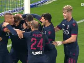 Danilo scored for Bologna at Napoli, but his team still lost. DUGOUT