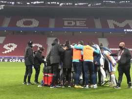 Leganes were beaten after extra time by Sevilla in the Copa del Rey. DUGOUT