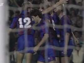 Los goles de Koeman ante el Madrid. DUGOUT
