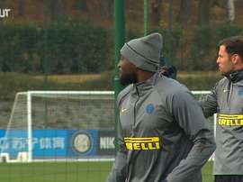 L'Inter si prepara al Gladbach. Dugout