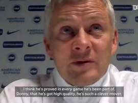 Ole spoke after the game. DUGOUT