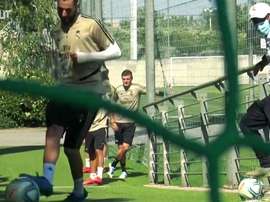 Real Madrid iniciou a terceira semana de treinos após a quarentena. DUGOUT