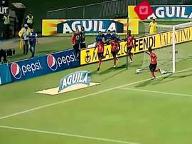 Em 2018, Yairo Moreno marcou golaço em 2018 sobre o América de Cali. DUGOUT