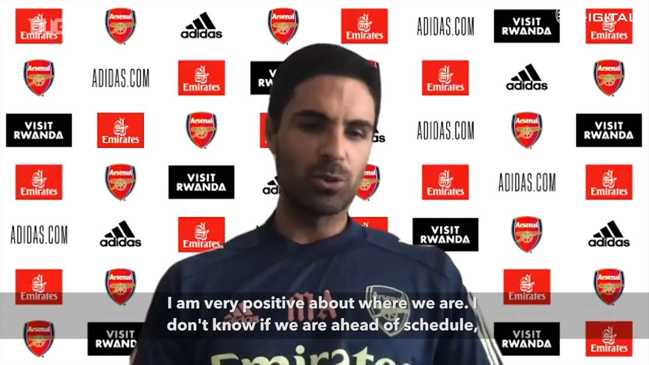 Arteta previewed the season. DUGOUT