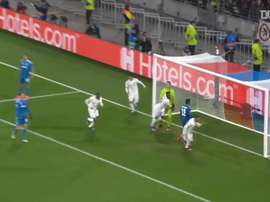 Il gol di Tousart contro la Juve. Dugout