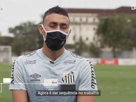 O Santos avança no retorno às atividades no CT Rei Pelé. DUGOUT