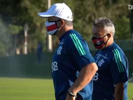 Primeiro treino de Domènec Torrent no Flamengo. DUGOUT