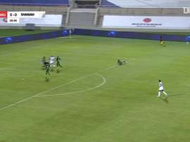 Sharjah and Shabab Al-Ahli shared the points. DUGOUT
