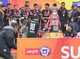 VÍDEO: las imágenes de la fiesta de Colo-Colo tras ganar su primera Supercopa. Captura/Dugout