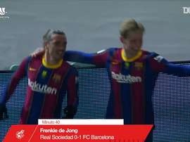 Barcelona beat Sociedad 3-2 on penalties in the Spanish Super Cup semi-final. DUGOUT
