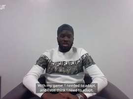 Tanguy Ndombele spoke about his time at Tottenham so far. DUGOUT
