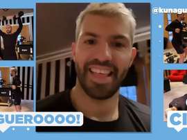 VIDEO: Sergio Agüero leads Manchester City home workout. DUGOUT