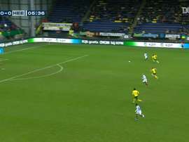 An own goal was the decisive goal in Sittard's 2-1 victory over Heerenveen. DUGOUT