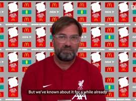 Klopp spoke ahead of the Community Shield. DUGOUT