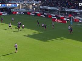Le but de Justin Kluivert contre le Sparta Rotterdam. DUGOUT