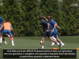 Lampard ringrazia Jorginho. Dugout