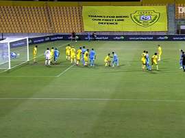 Al-Wasl 1-4 Baniyas. DUGOUT
