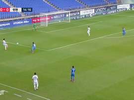 Ulsan's Junior Negao scored three against basement boys Incheon. DUGOUT