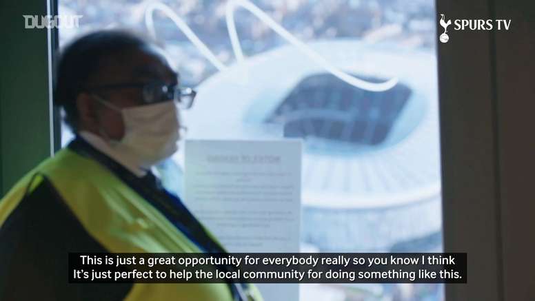 Video Tottenham Hotspur Stadium Becomes Nhs Hospital Besoccer
