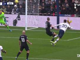 Dele Alli helped Tottenham beat Brighton 2-1 last December. DUGOUT