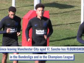 Jadon Sancho has become a world class player in the last few years. DUGOUT